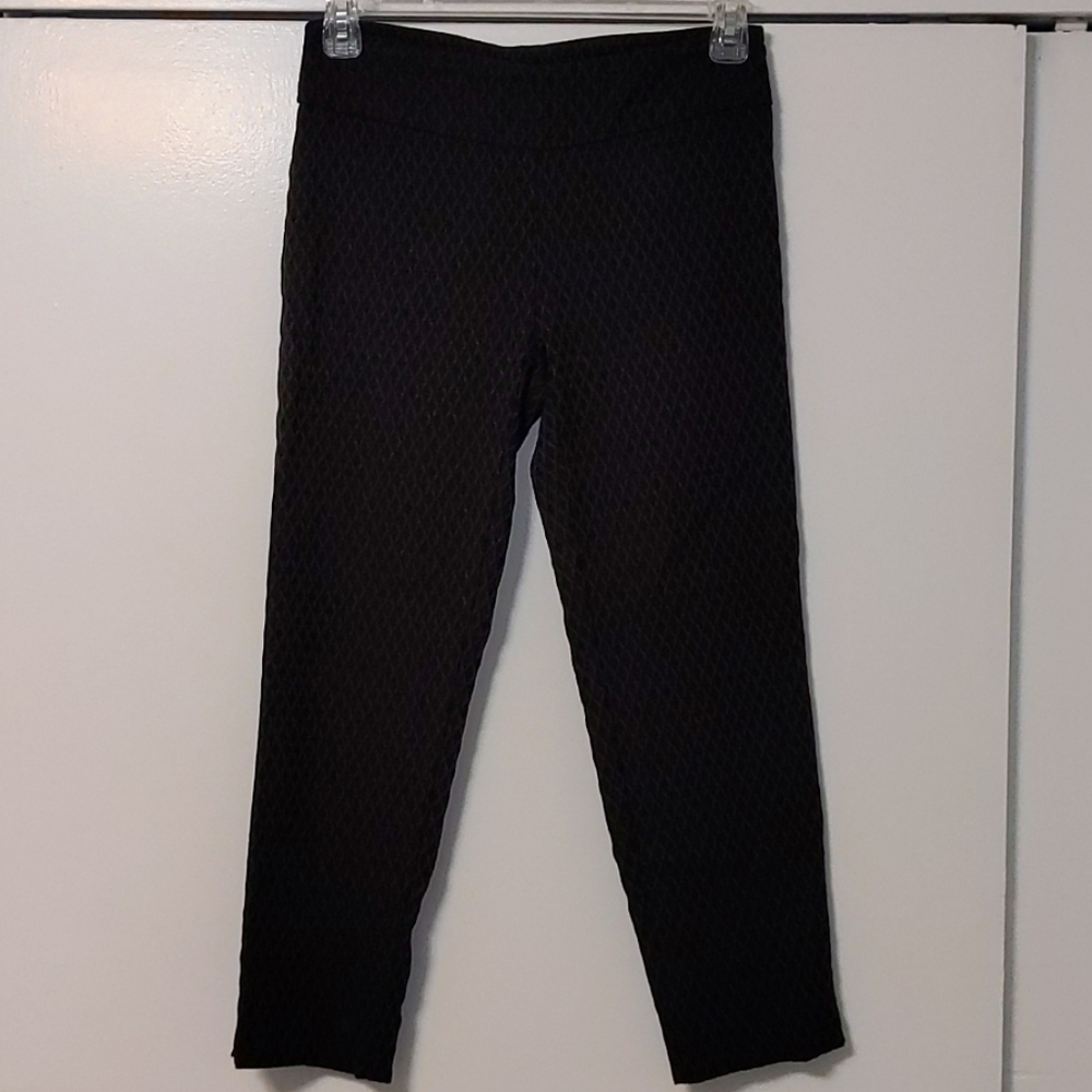Zac & Rachel Black Cropped/Ankle Leggings
